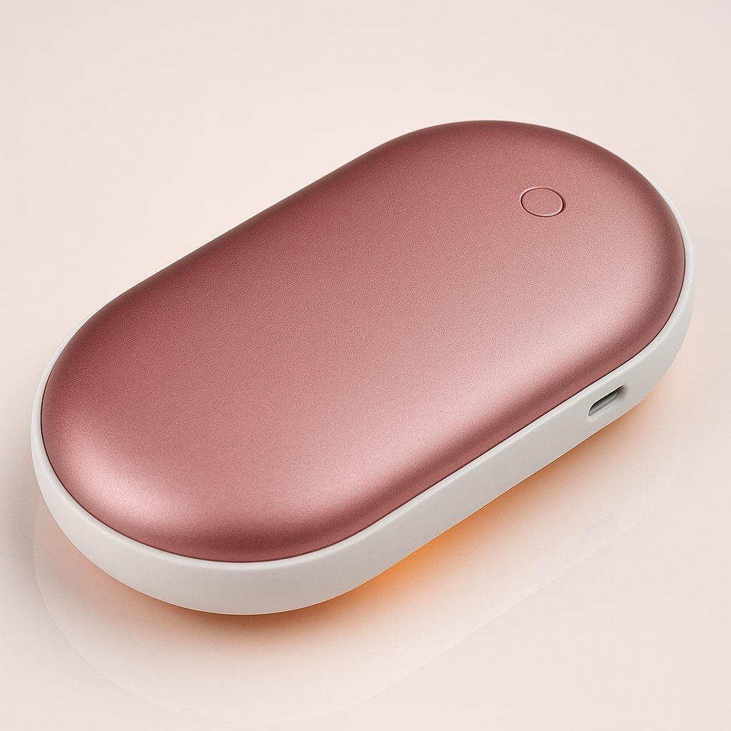 2-in-1 Electric Hand Warmer and Powerbank with 3 Heat Settings