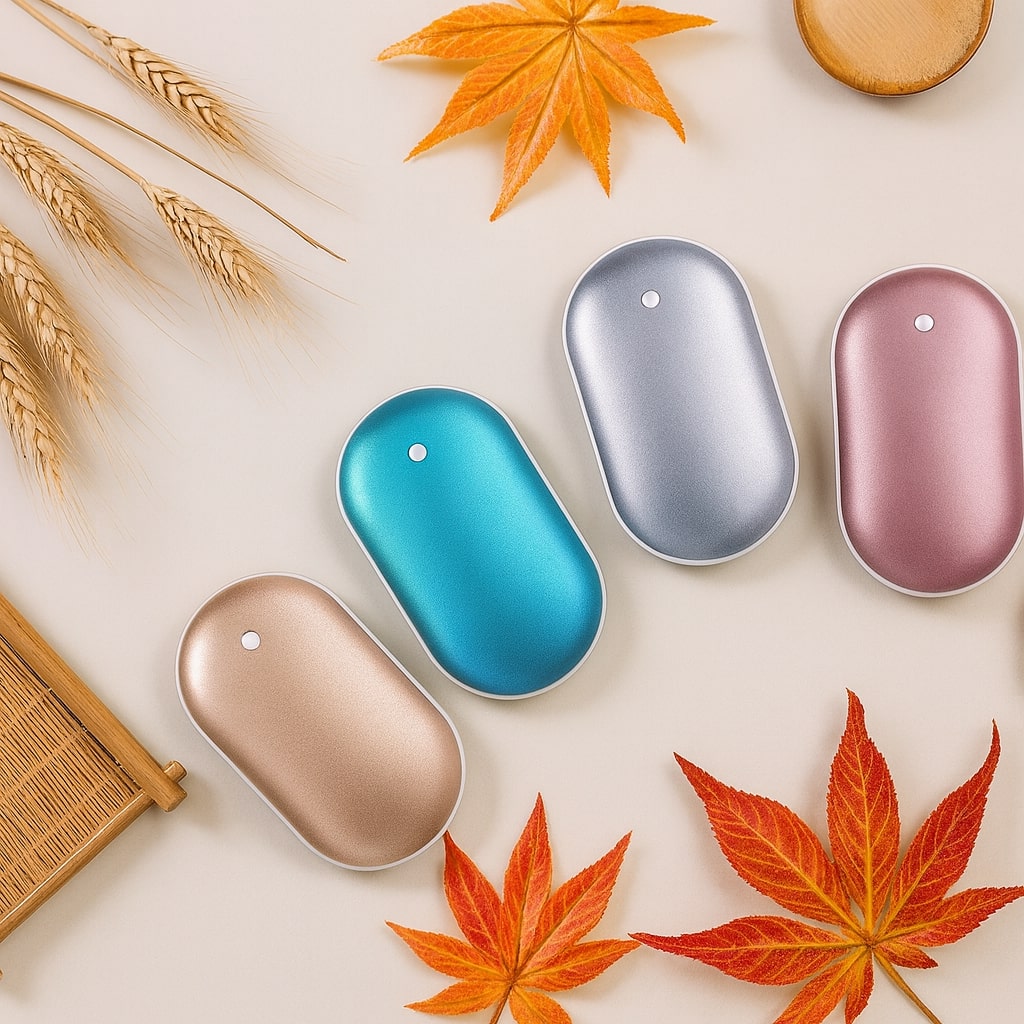 2-in-1 Electric Hand Warmer and Powerbank with 3 Heat Settings