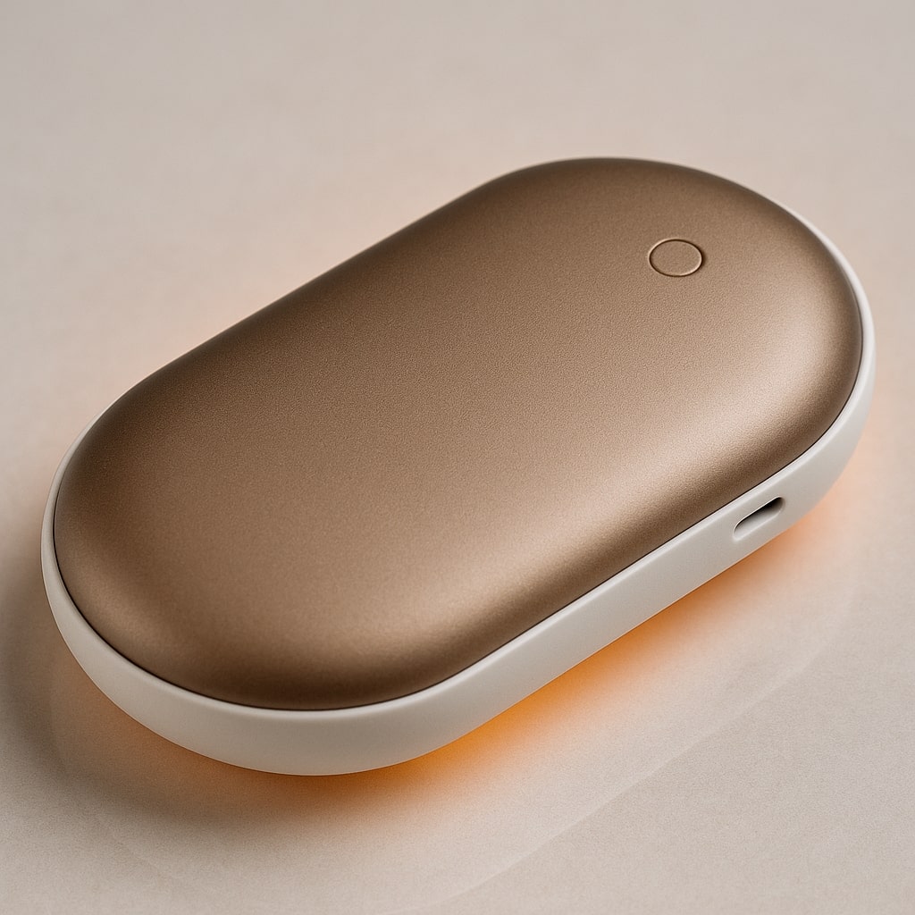 2-in-1 Electric Hand Warmer and Powerbank with 3 Heat Settings