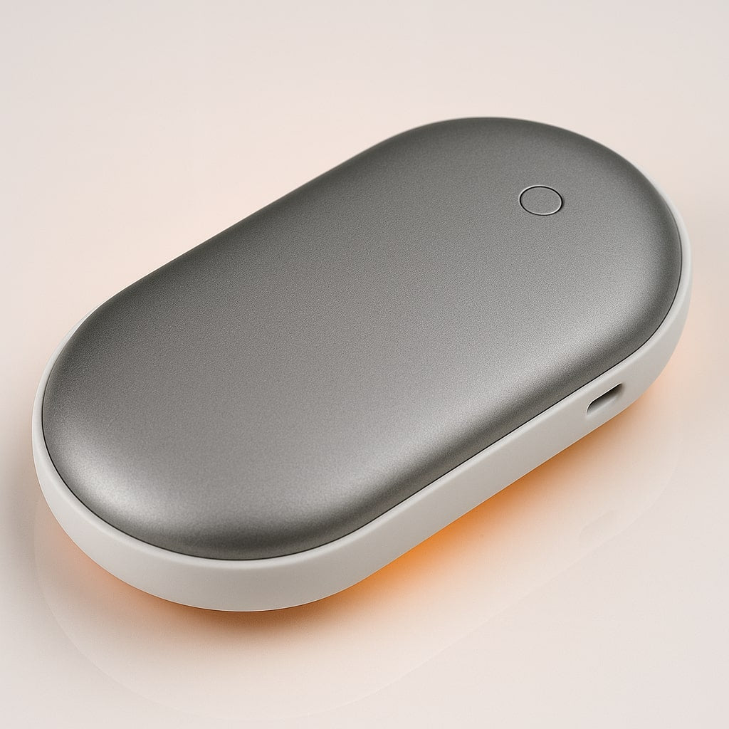 2-in-1 Electric Hand Warmer and Powerbank with 3 Heat Settings