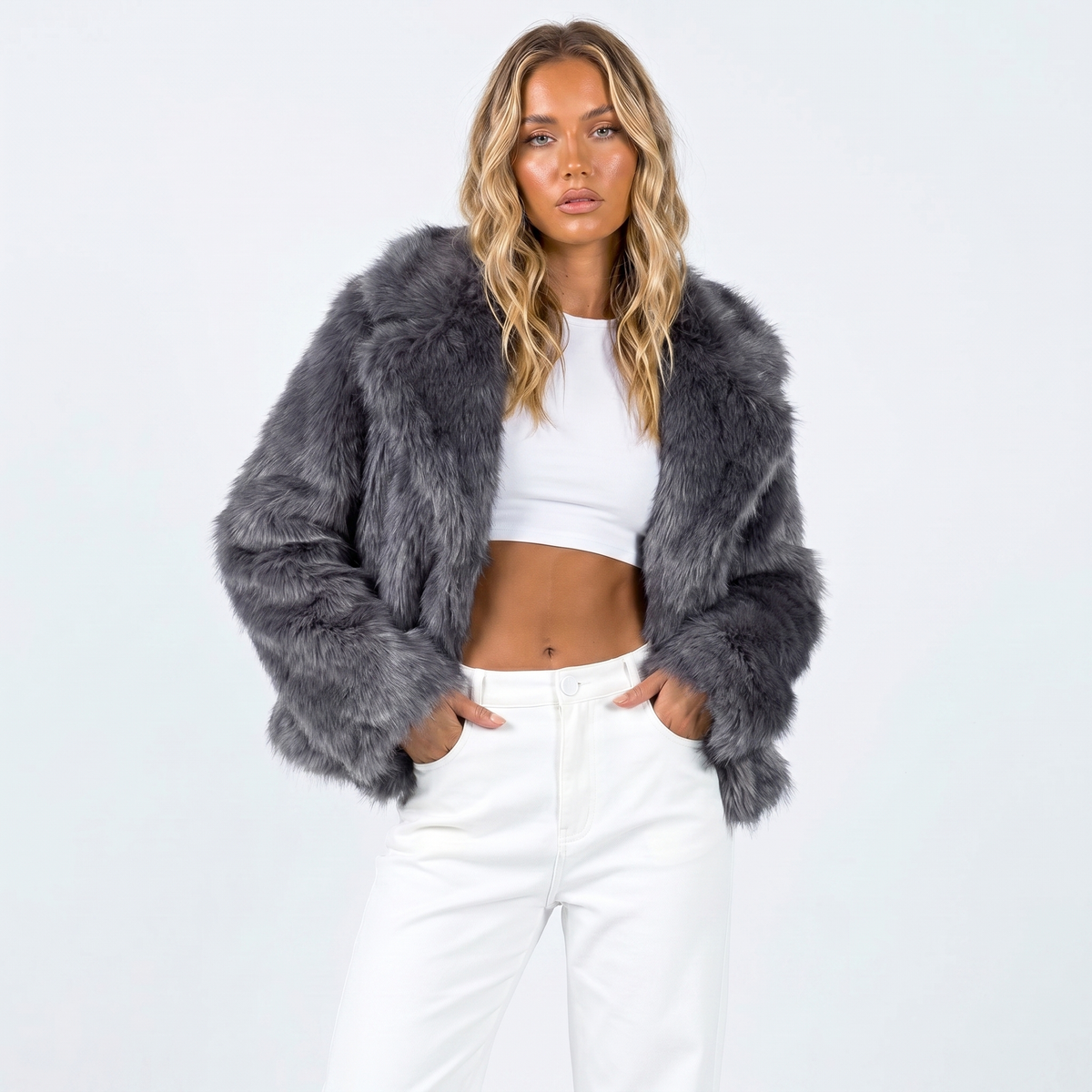 Sienna Moreau Luxury Faux Fur Jacket