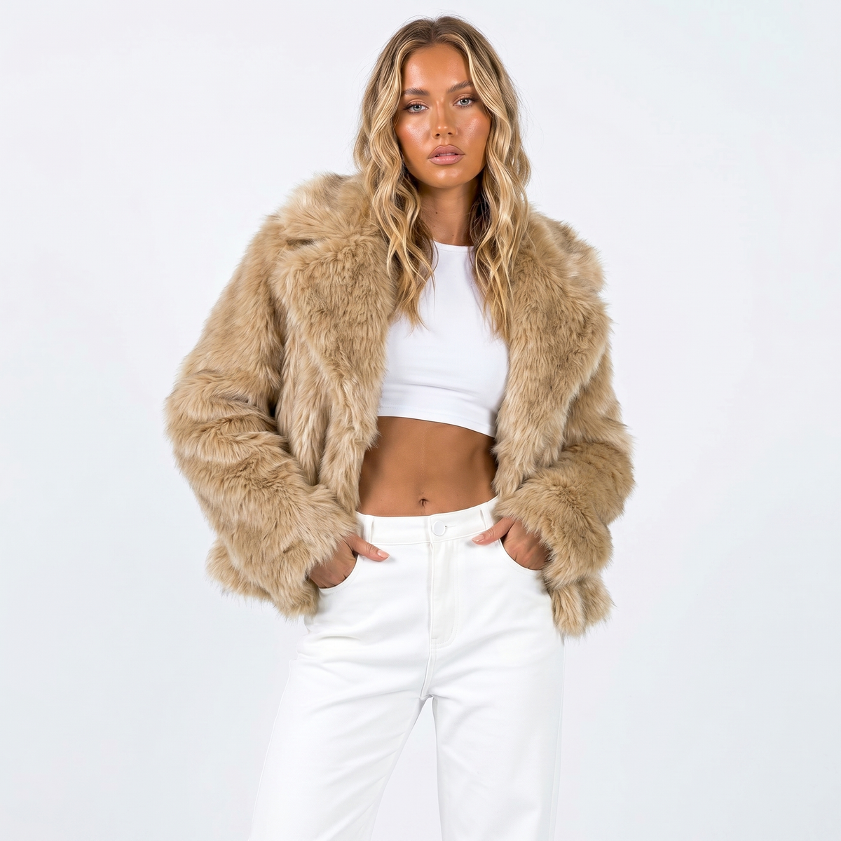 Sienna Moreau Luxury Faux Fur Jacket