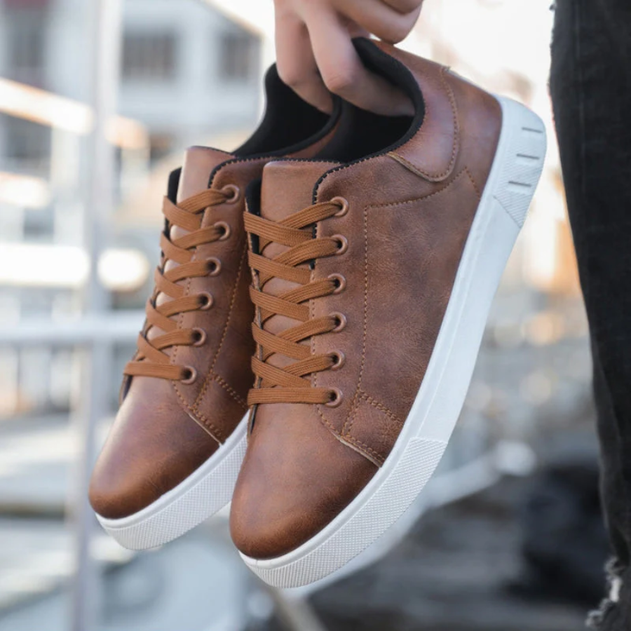 Hugh Orthopedic Lace-Up Sneakers