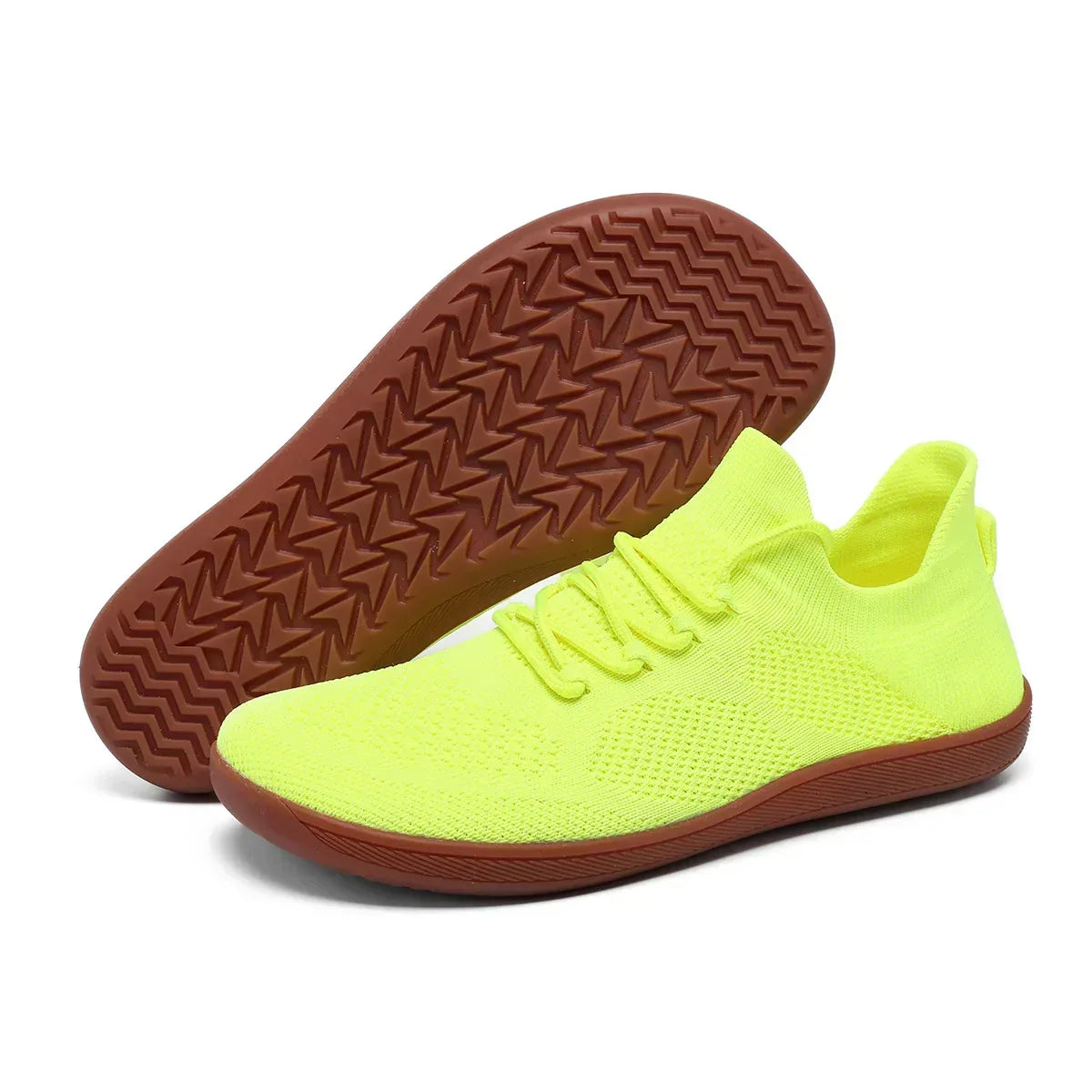 Knit Barefoot Sneakers With Flexible Sole