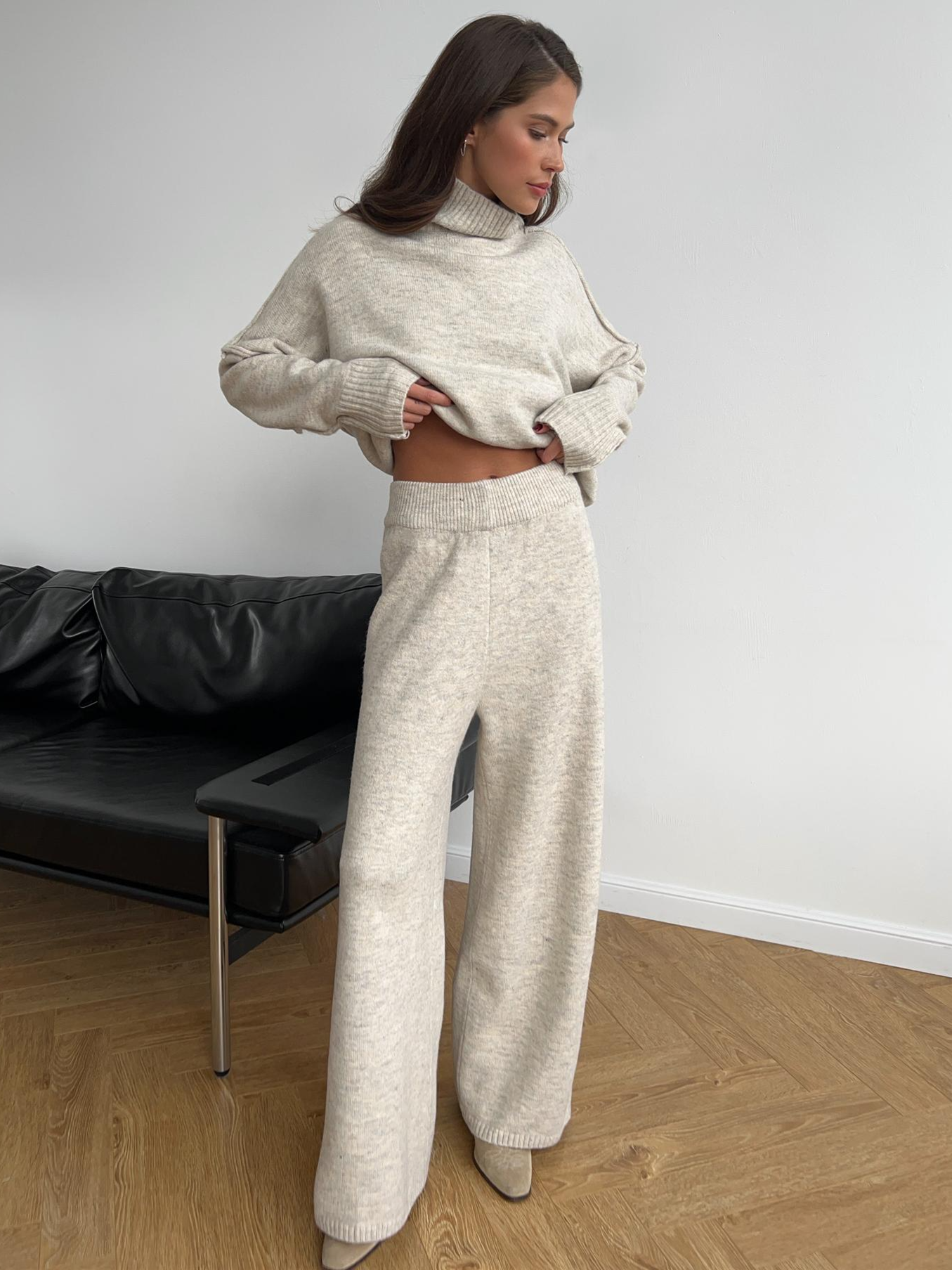Relaxed Oversized Two Piece Lounge Set