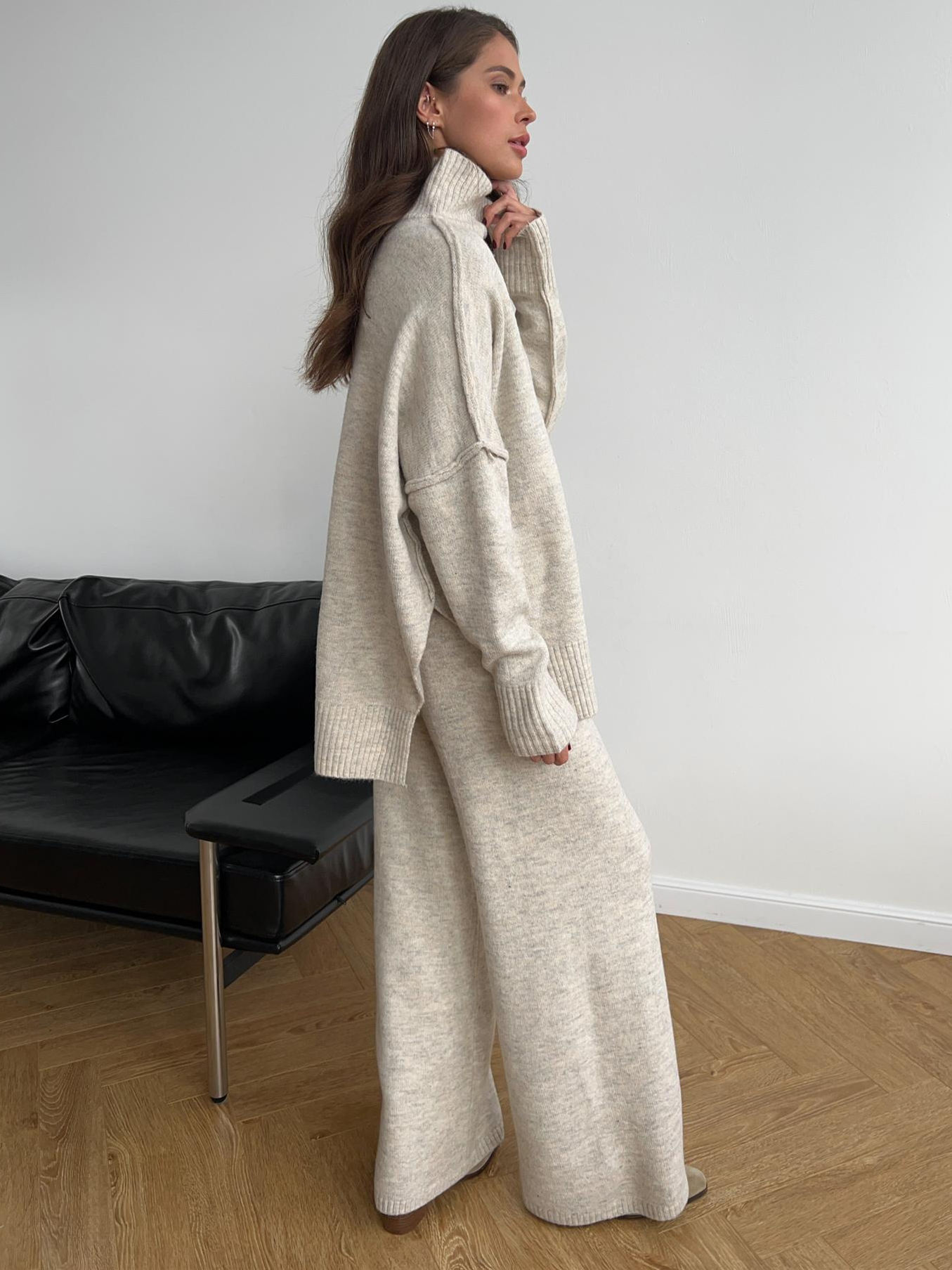 Relaxed Oversized Two Piece Lounge Set