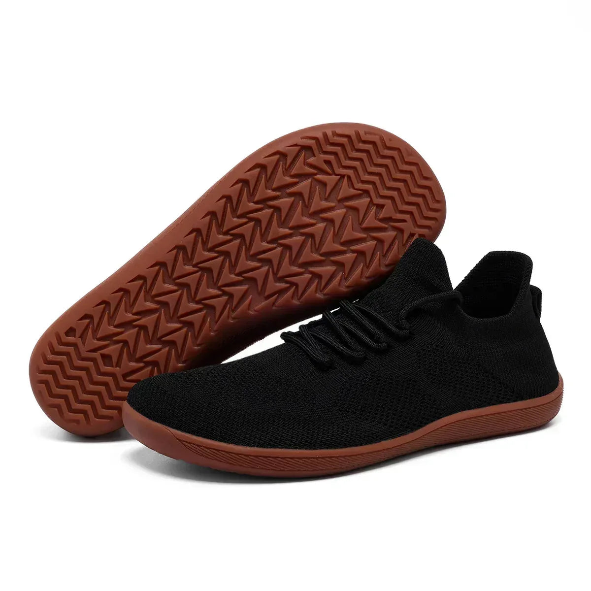 Knit Barefoot Sneakers With Flexible Sole
