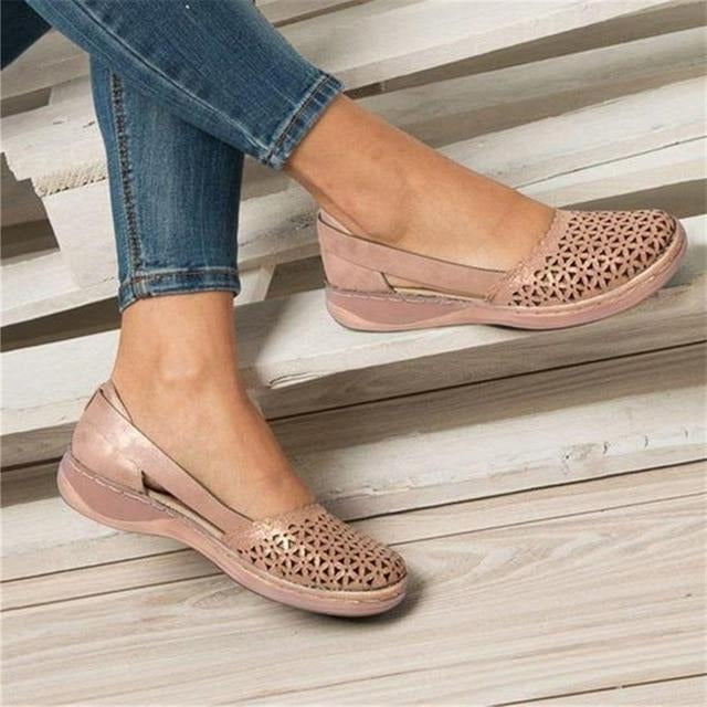 Wide Fit Flat Shoes for Women