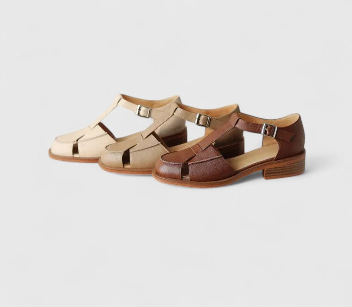 Breathable Mary Jane Sandals With Classic Strap