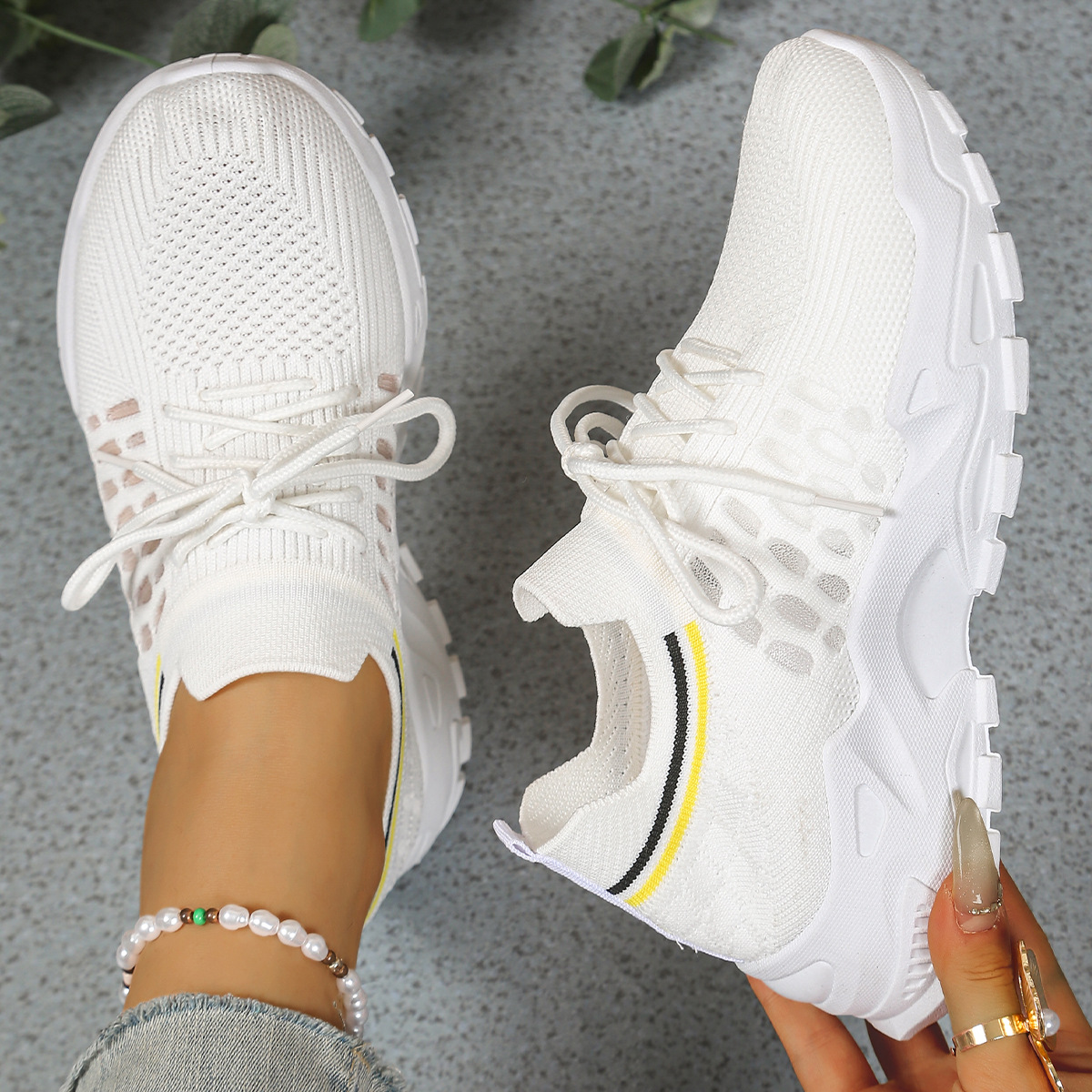 Women's Lace-Up Orthopedic Sneakers