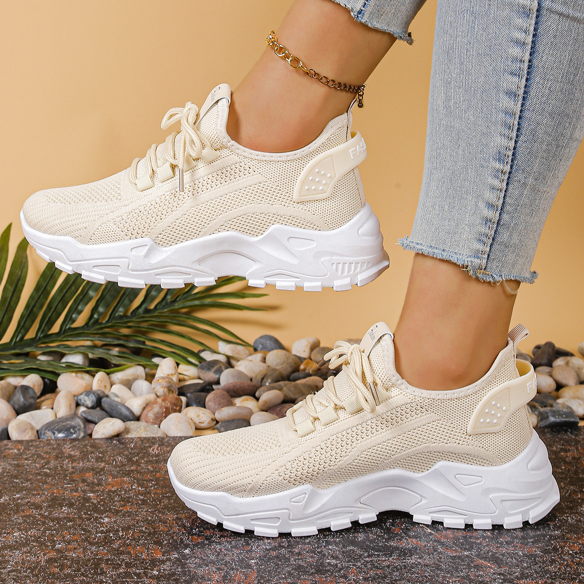 Women's Lace-Up Orthopedic Sneakers
