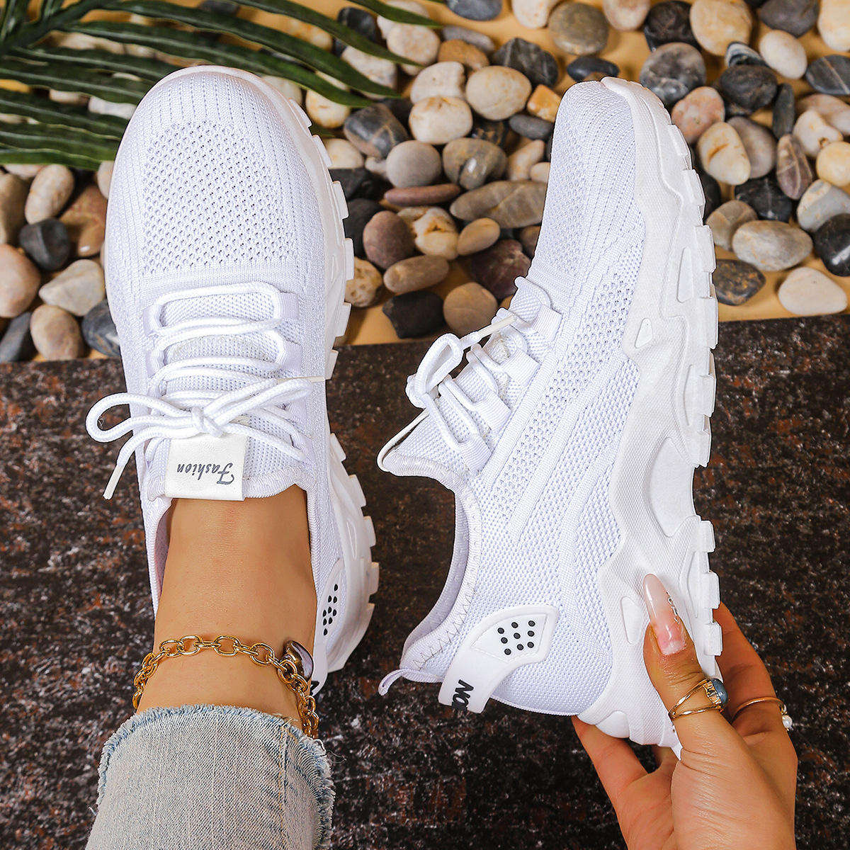 Women's Lace-Up Orthopedic Sneakers