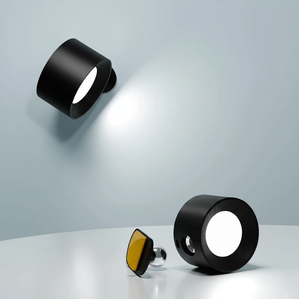Rechargeable Wireless Wall Lamp With 360° Rotation