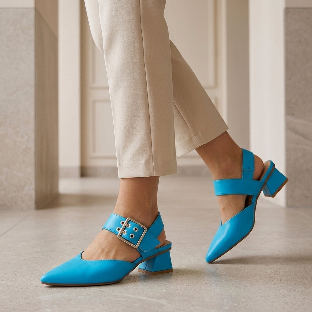 Varese Pastel Slingback Heels