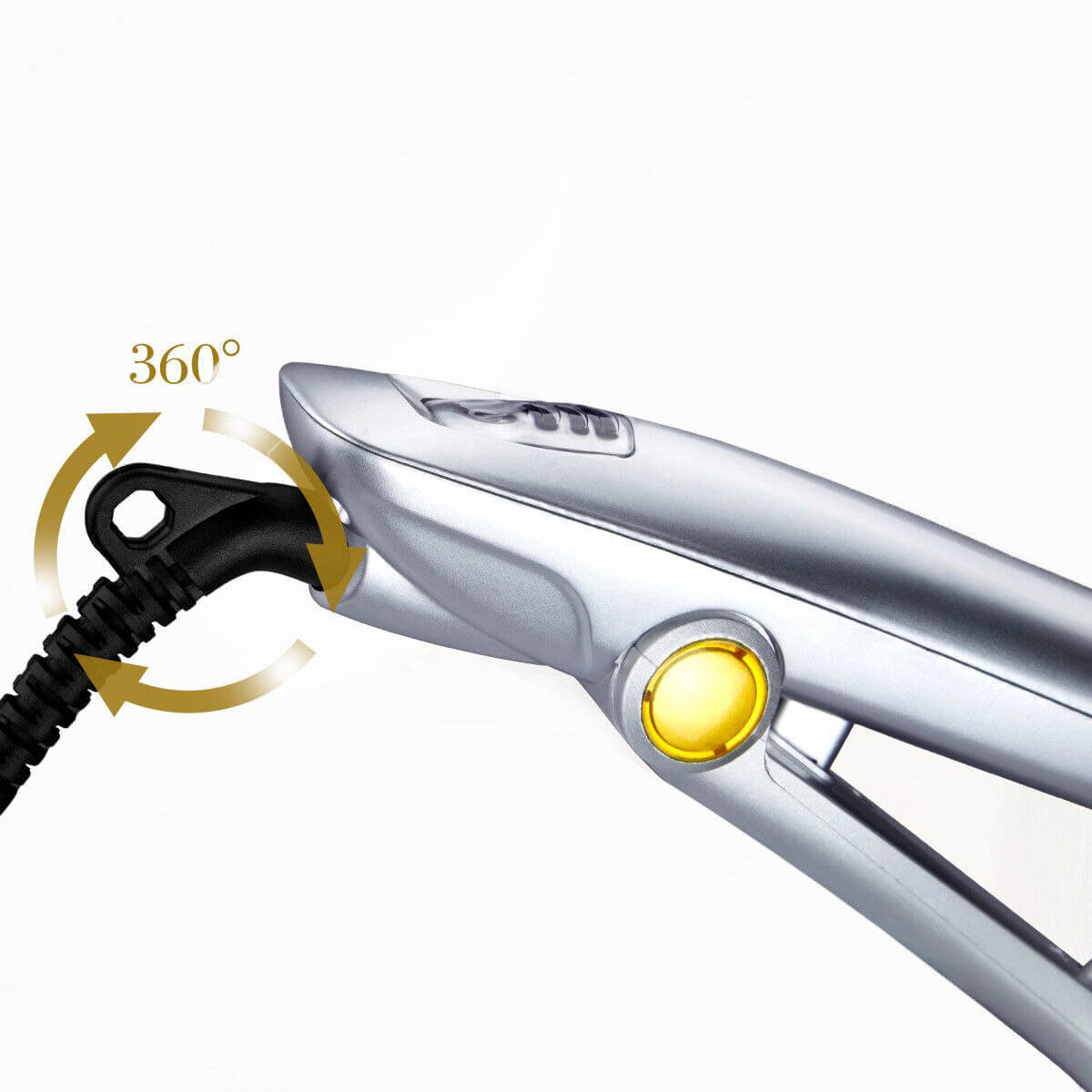 2-in-1 Curling Iron and Hair Straightener