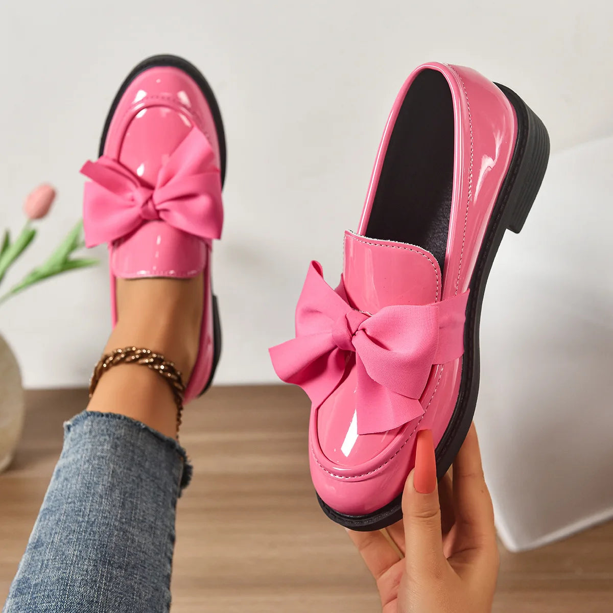 Josephine Heeled Orthopedic Loafers