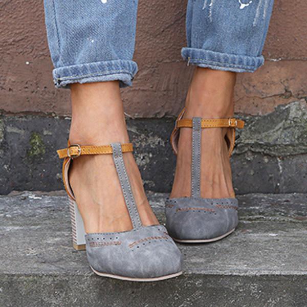 Cushioned Orthopedic Heels with Wide Stability Sole