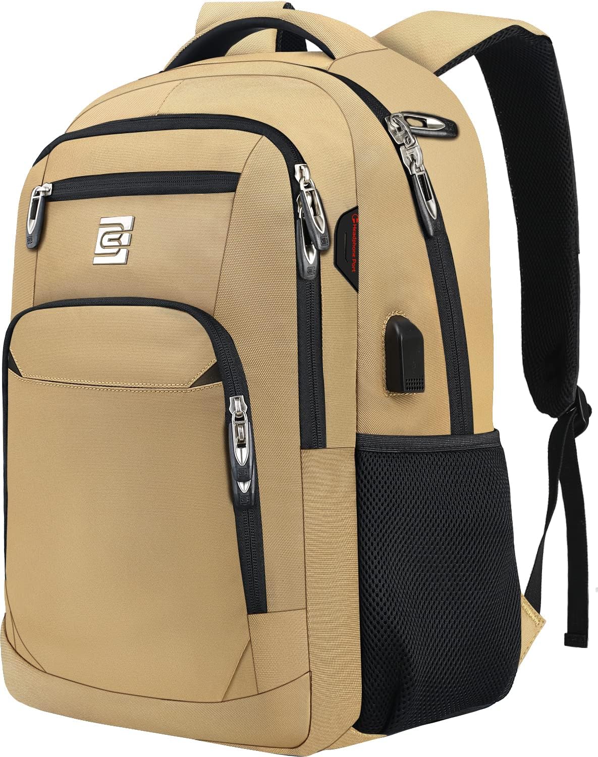 Water-Resistant Anti-Theft Slim Laptop Backpack