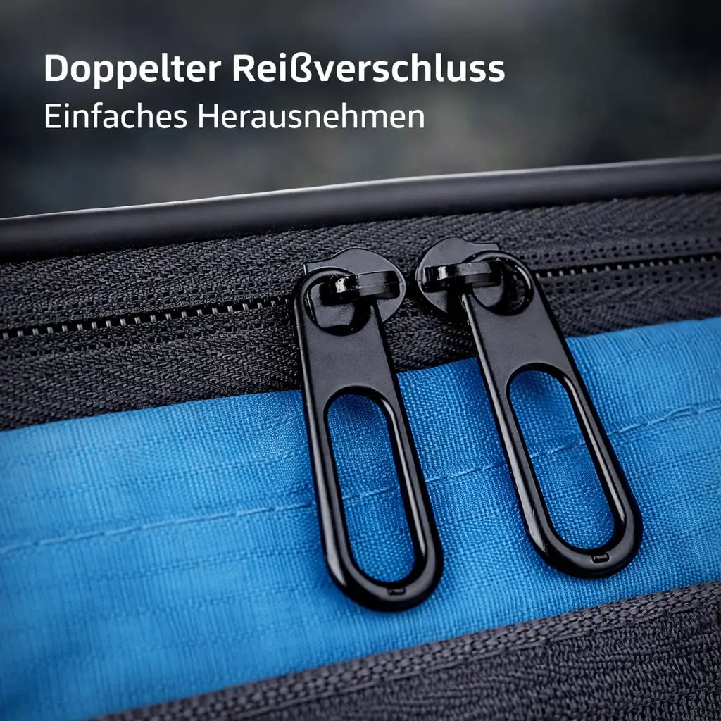 Waterproof Handlebar Bike Bag with Touchscreen Window