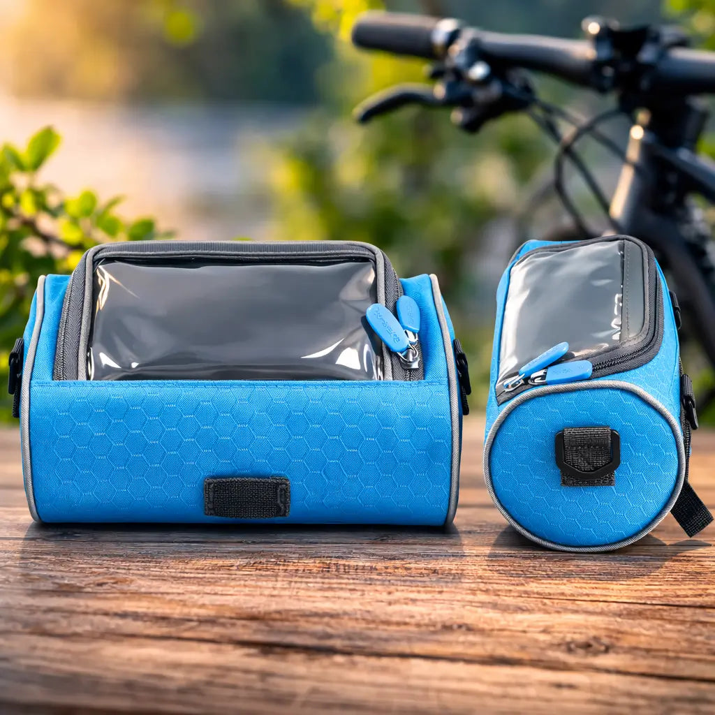 Waterproof Handlebar Bike Bag with Touchscreen Window