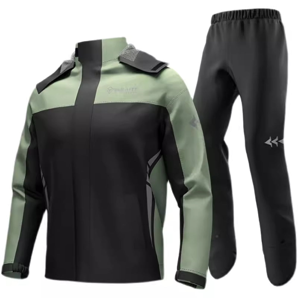 Lightweight Waterproof Rain Suit For Outdoor Adventures