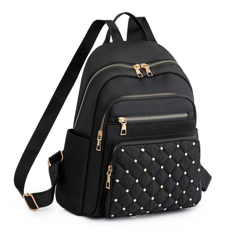 Women's Lightweight Nylon Commuter Backpack