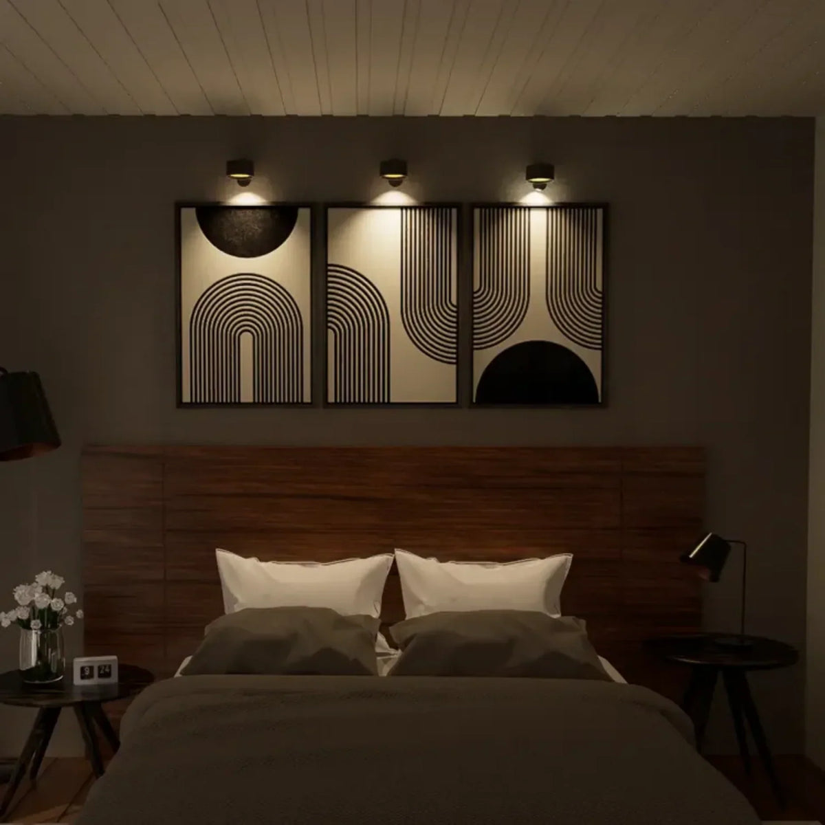 Rechargeable Wireless Wall Lamp With 360° Rotation