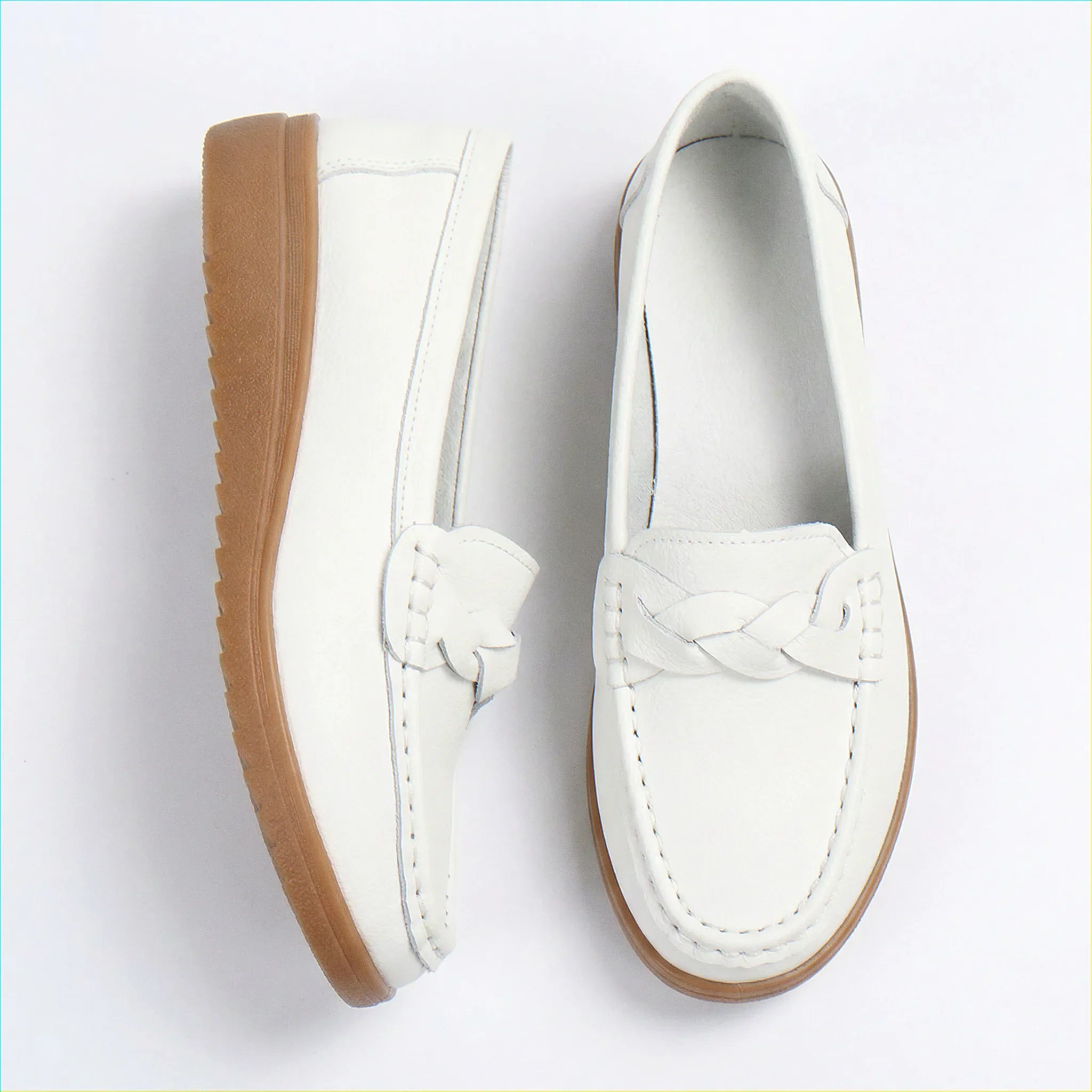 Women's Wide Fit Orthopedic Loafers | Slip-On Arch Support