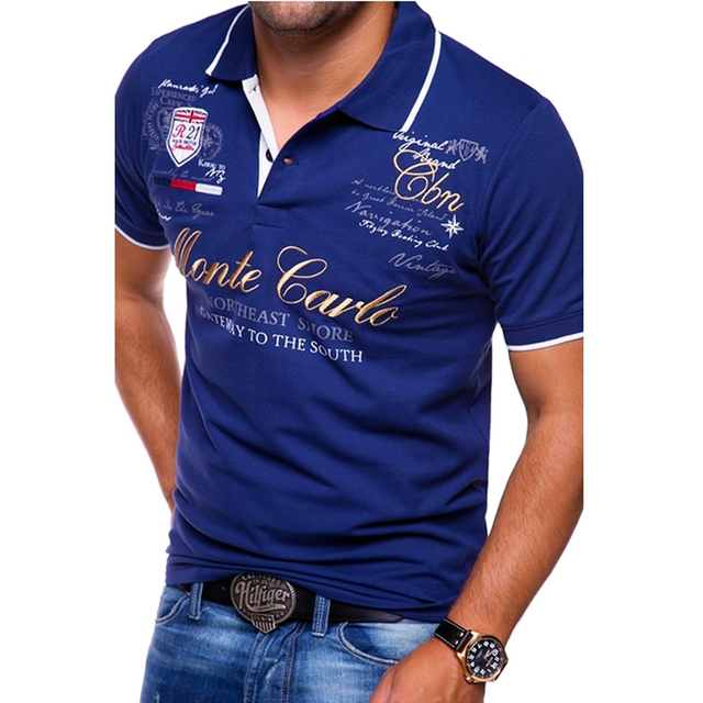 Classic Collar Polo Shirt for Men