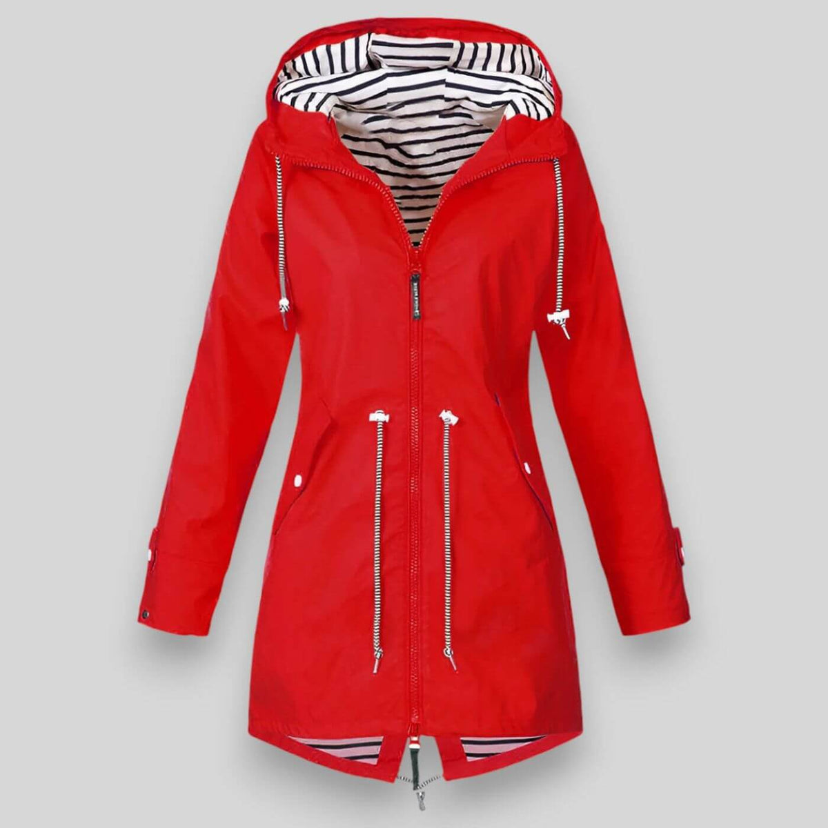 Lightweight Waterproof Hooded Women's Jacket