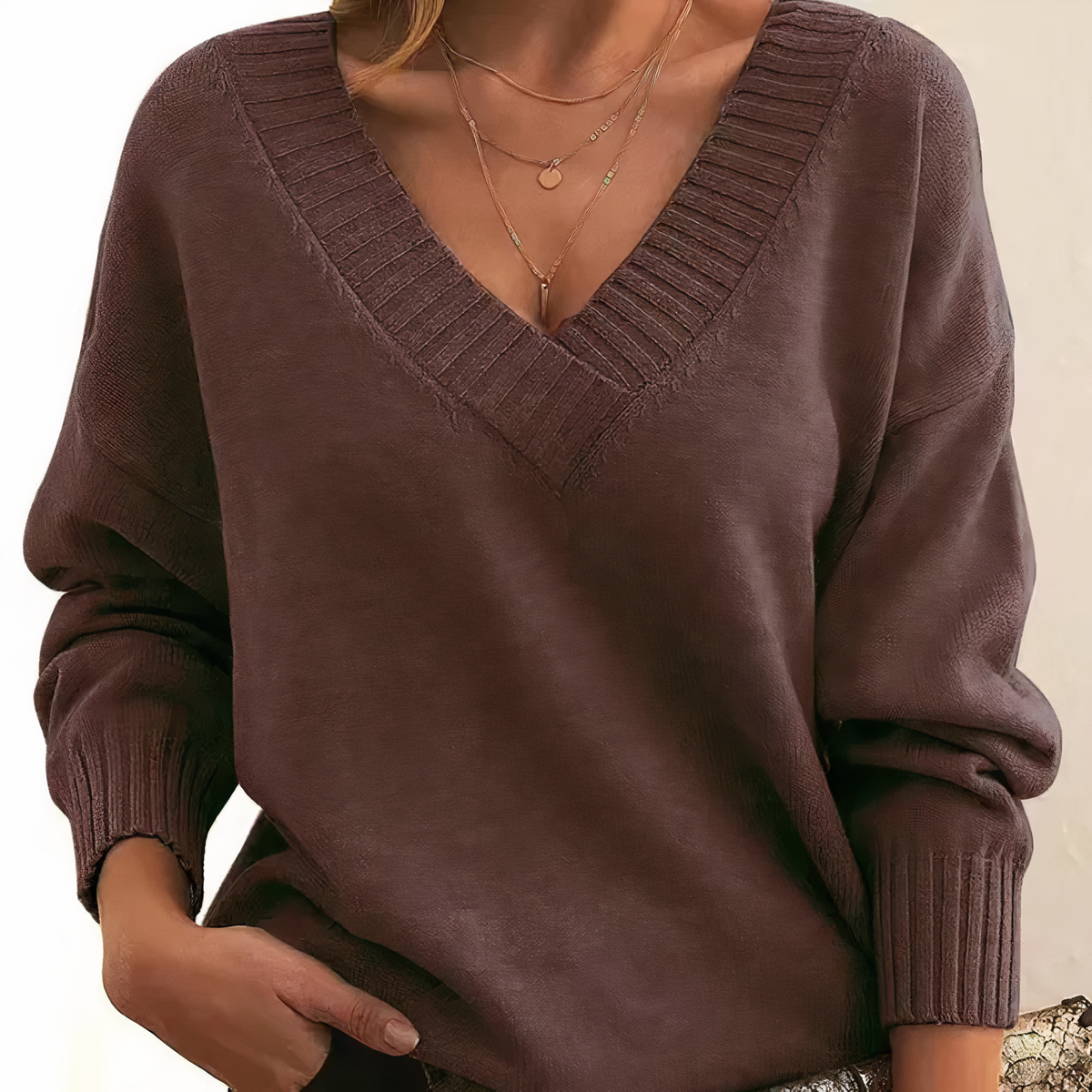 Luxurious Soft Knit Sweater - Isabella