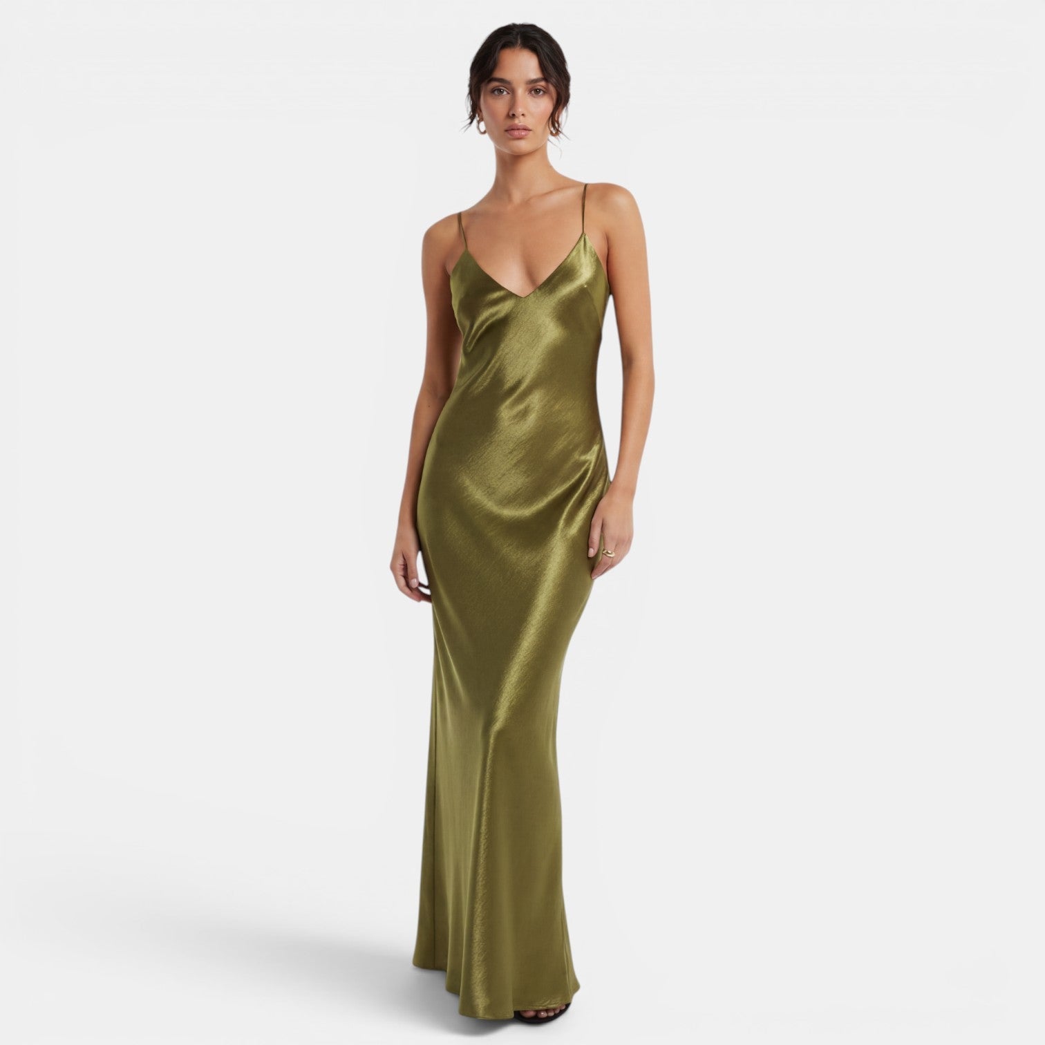 Silky Satin Slip Dress For Women