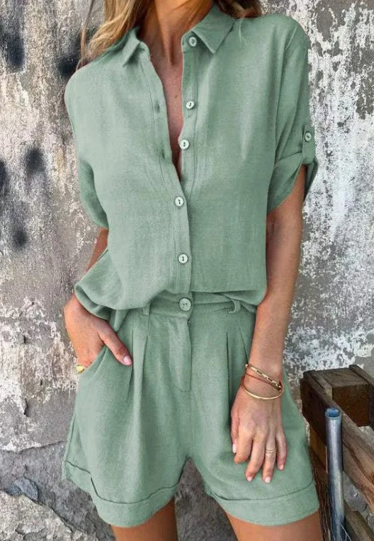 Lightweight Shorts and Top Set