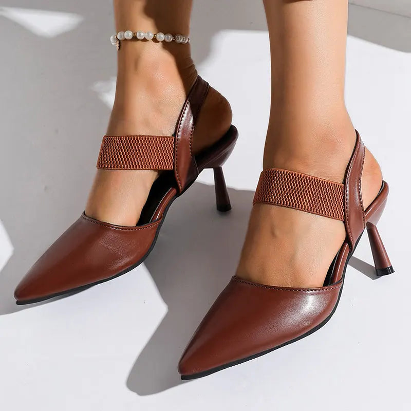 Slingback Pointed Toe Pumps