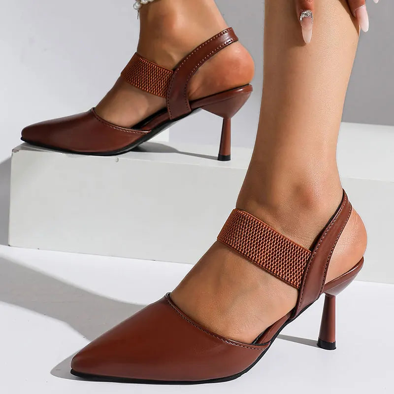 Slingback Pointed Toe Pumps