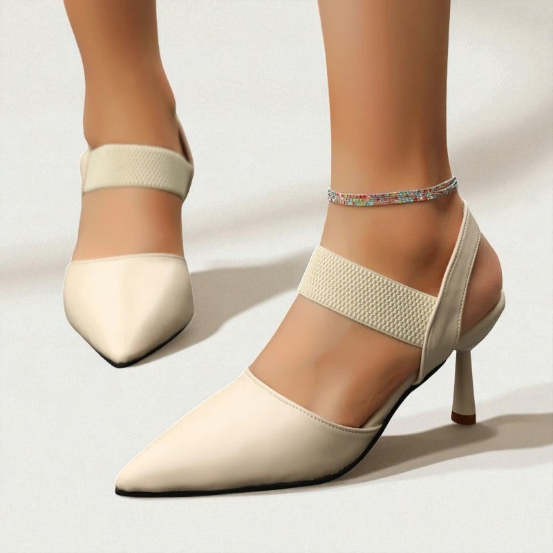 Slingback Pointed Toe Pumps
