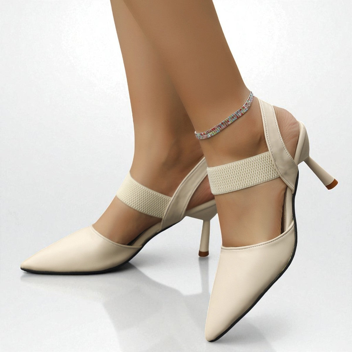 Slingback Pointed Toe Pumps