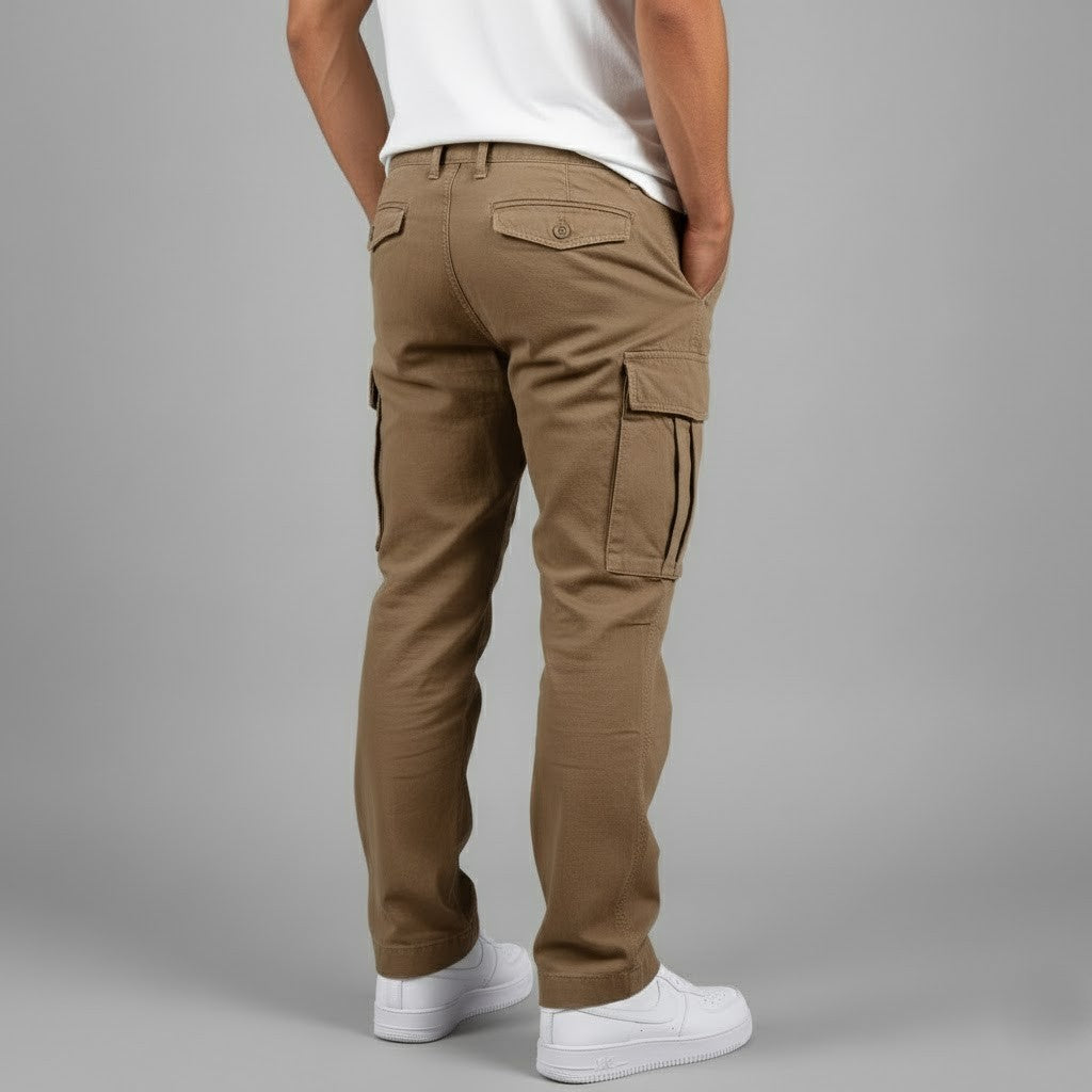 Straight Leg Cargo Utility Pants