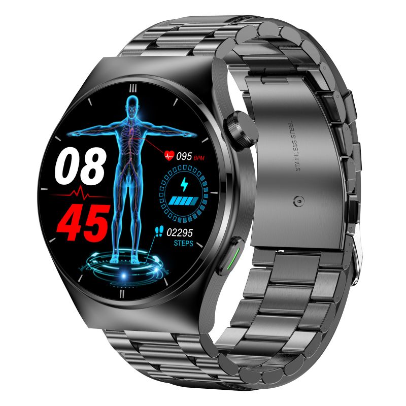 Men's Glucose Blood Pressure Smartwatch