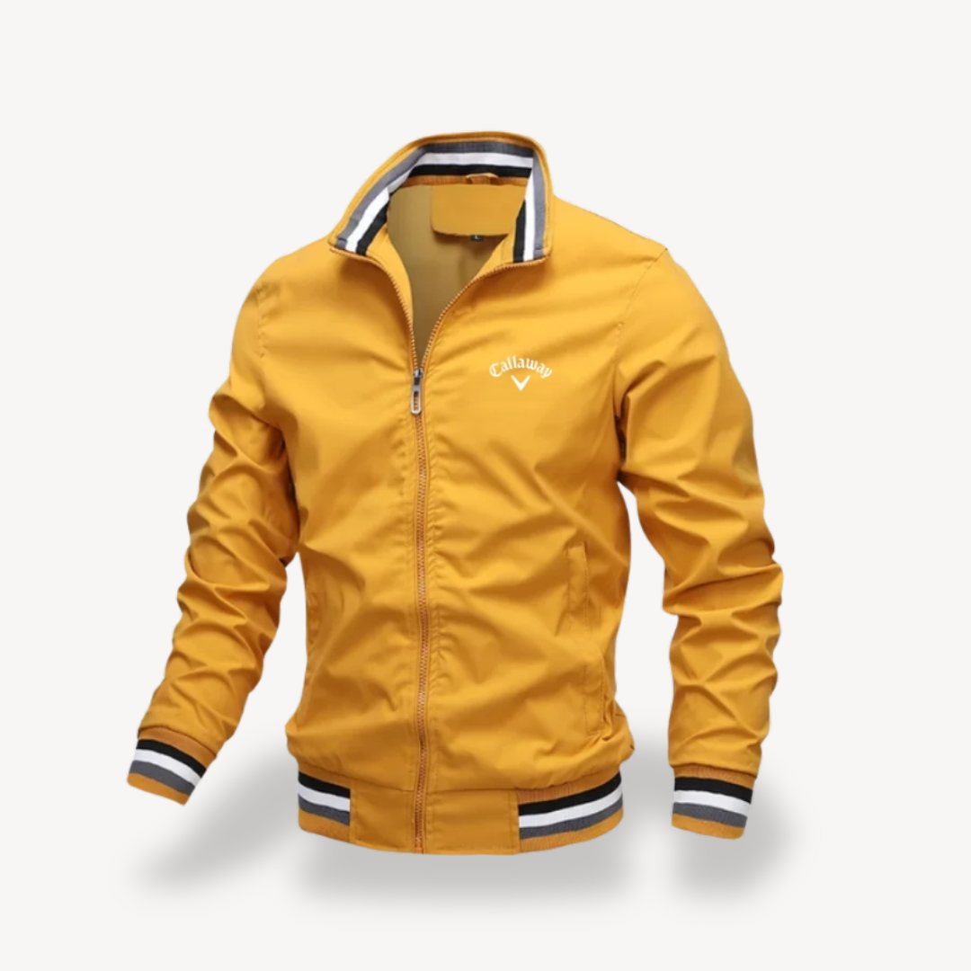 Men's Water-Resistant Golf Windbreaker