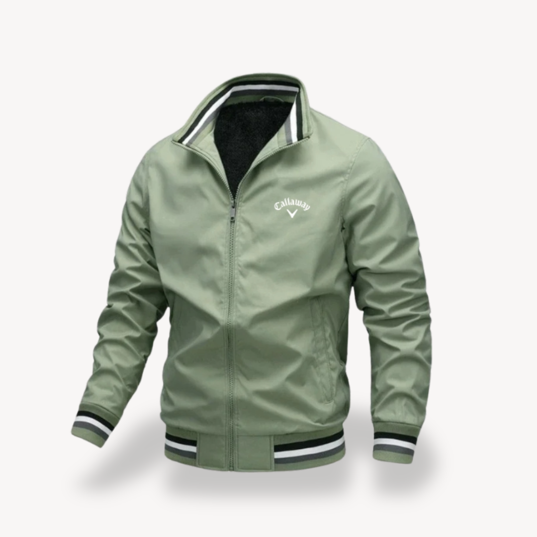 Men's Water-Resistant Golf Windbreaker