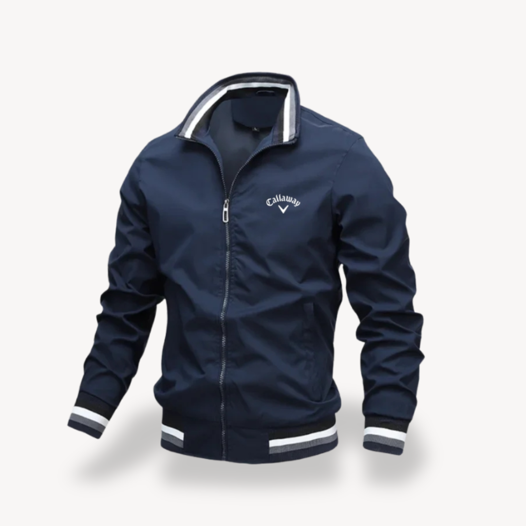Men's Water-Resistant Golf Windbreaker