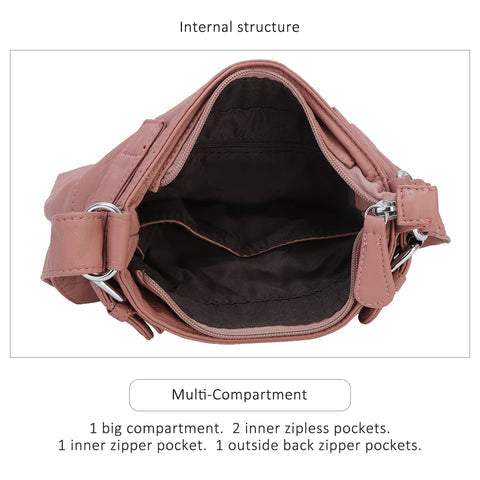 Multifunctional Stylish Anti-Theft Crossbody Bag