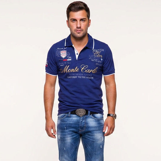 Classic Collar Polo Shirt for Men