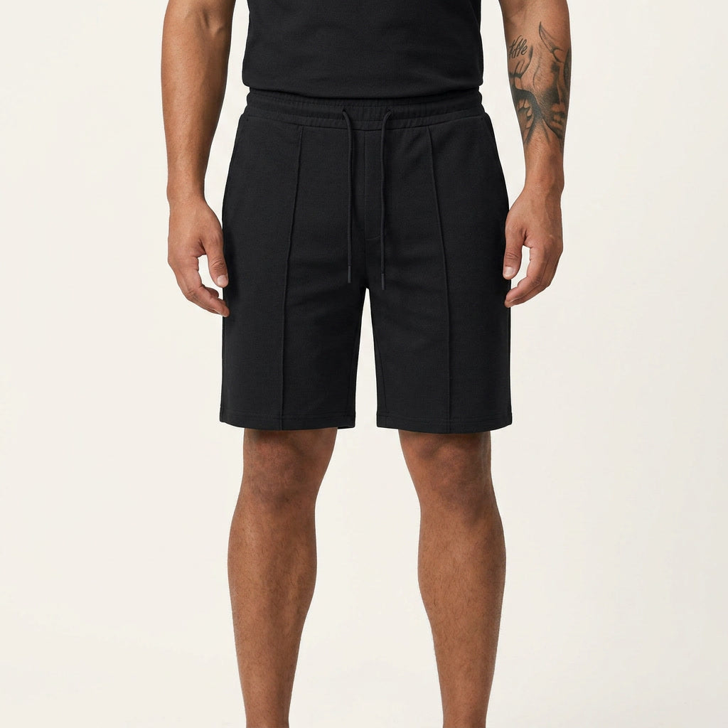 Men Two-Piece Summer Polo and Shorts Set