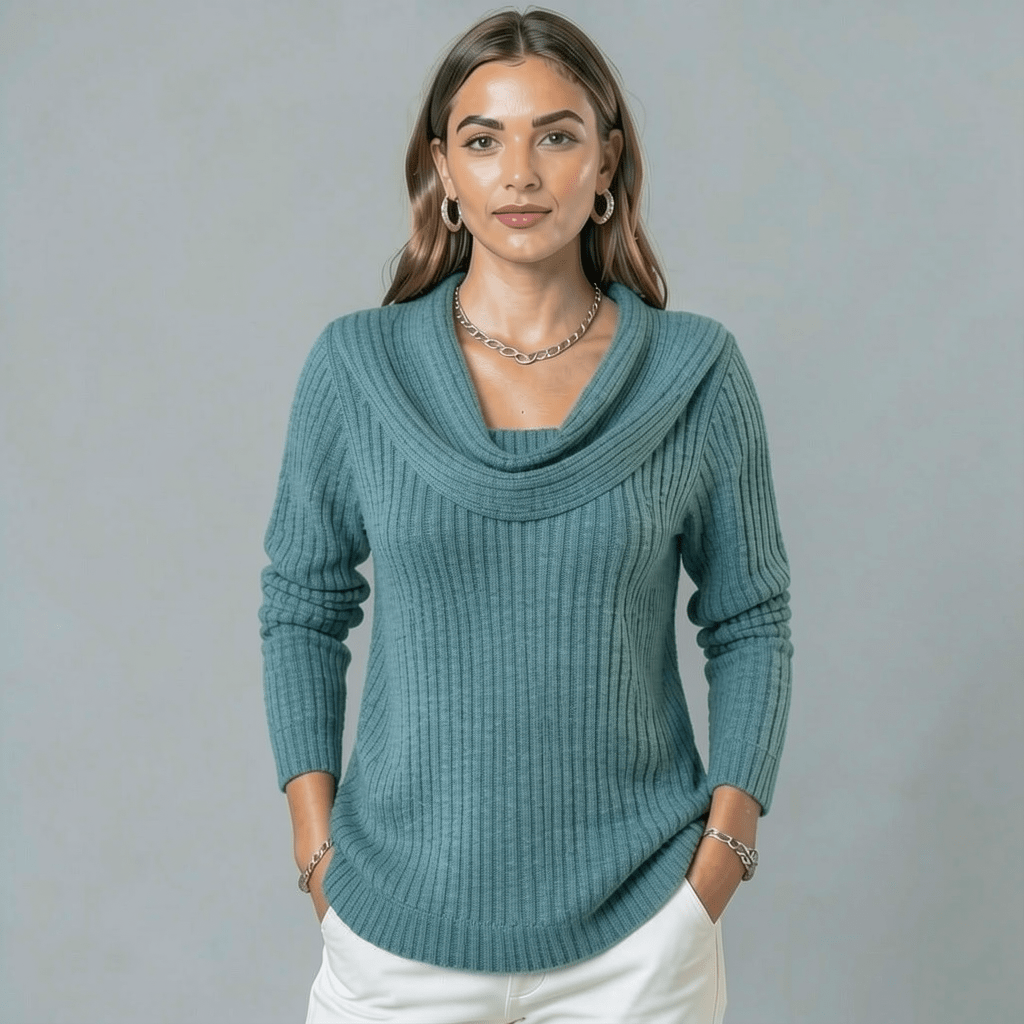 Nora Cowl Neck Soft Knit Jumper