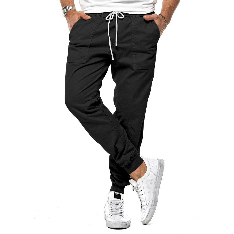 Slim Fit Drawstring Jogger Pants