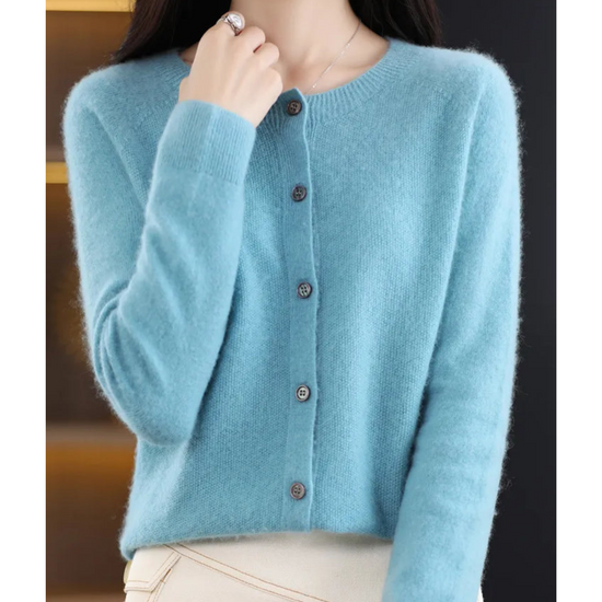 Women's Soft Knit Open-Front Cardigan