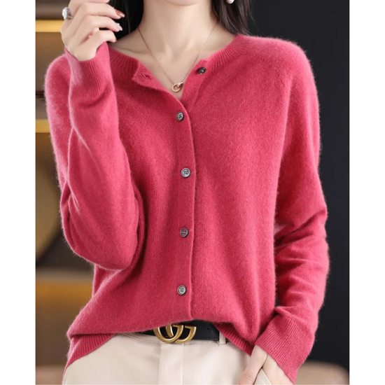 Women's Soft Knit Open-Front Cardigan