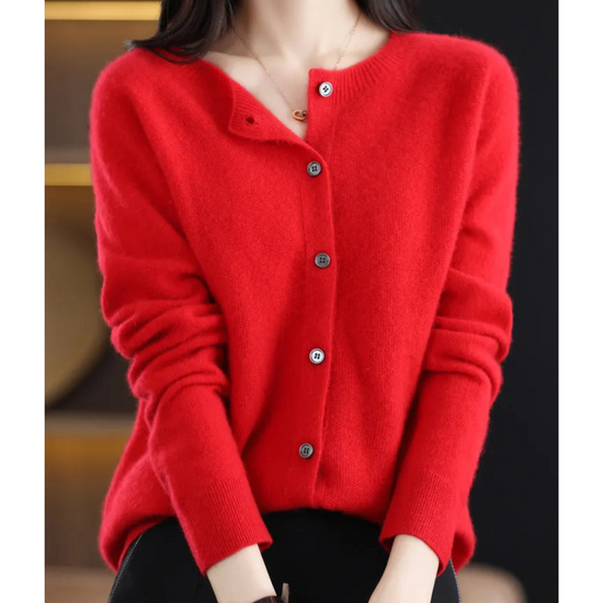 Women's Soft Knit Open-Front Cardigan